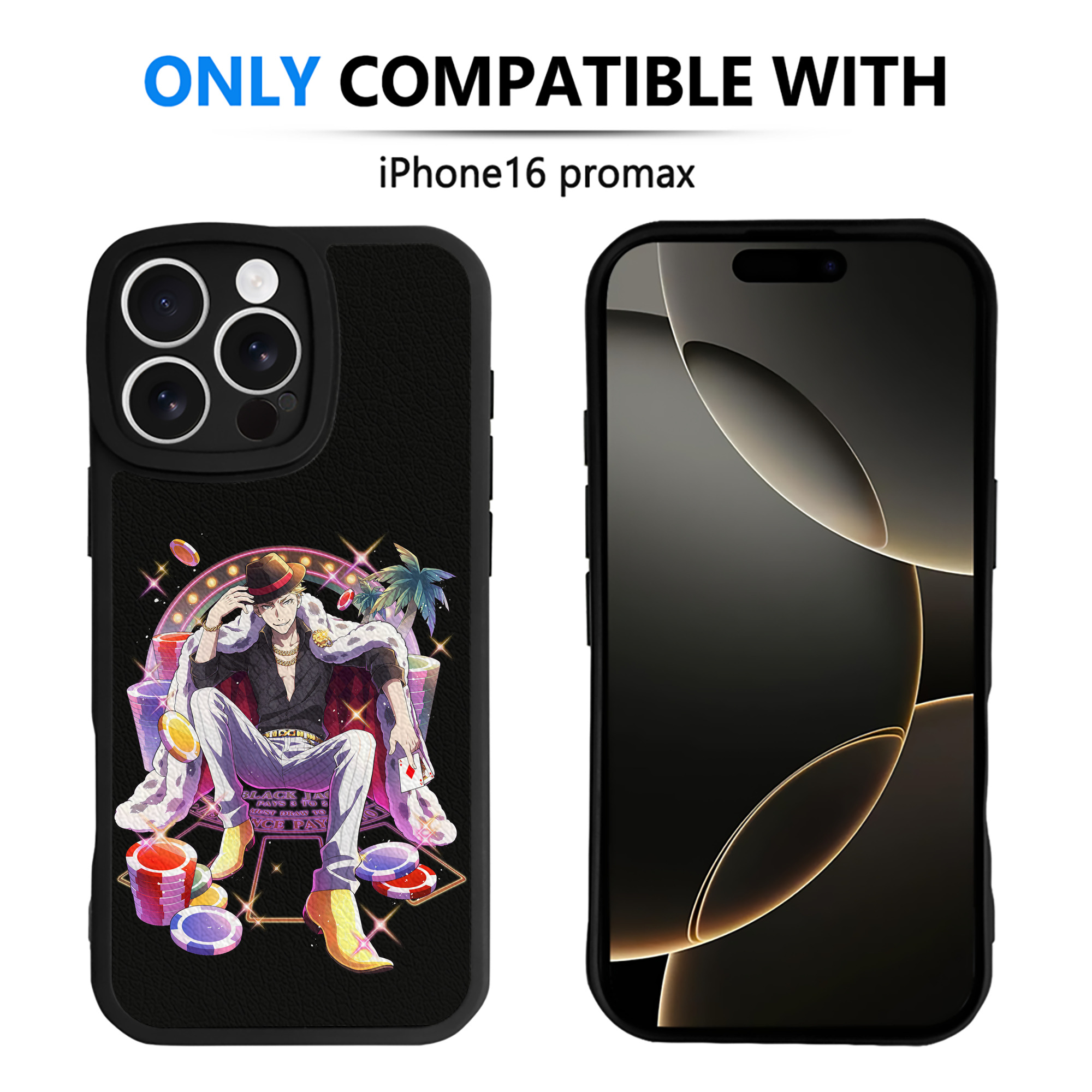 （画像用） 文豪ストレイドッグス Bungo Stray Dogs 【iPhone 16シリーズ対応】シリコンスマホケース（レザー調） 材質：シリコン